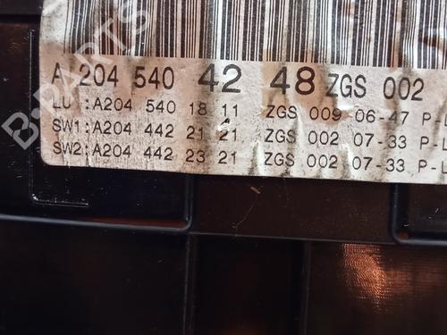 Instrument cluster MERCEDES-BENZ C-CLASS (W204) C 220 CDI (204.002) | BP20844145C47 