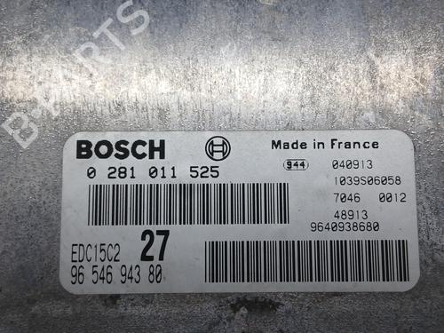 Engine control unit (ECU) PEUGEOT 206 Hatchback (2A/C) 2.0 HDI 90 | BP27840082M57 