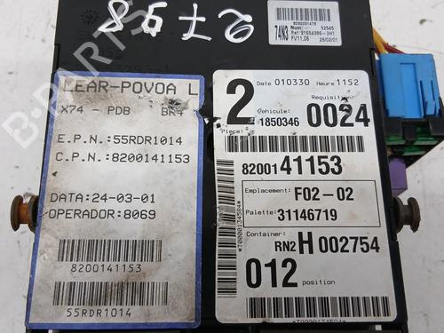 Fuse box RENAULT LAGUNA II (BG0/1_)  | BP27994036E1 