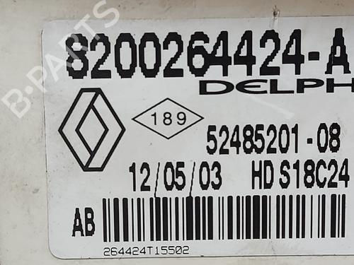 Climate control RENAULT LAGUNA II (BG0/1_) 1.9 dCI (BG0E) | BP20834428I5 