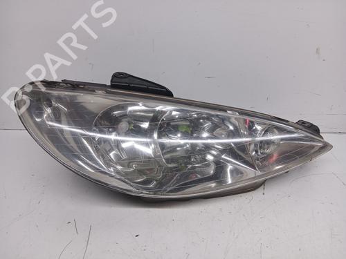Højre forlygte PEUGEOT 206 Hatchback (2A/C) 2.0 HDI 90 9628666780 | 89001770 |