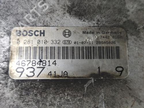 Engine control unit (ECU) ALFA ROMEO 147 (937_) 1.9 JTDM (937.AXD1A, 937.AXV1A, 937.BXB1A) | BP20838826M57 
