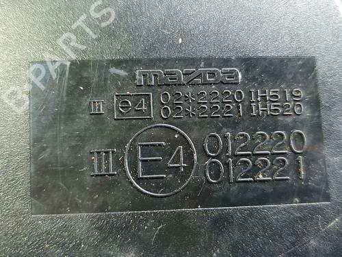 Right mirror MAZDA 3 Saloon (BK) 1.6 DI Turbo (BK12Y) | BP21501608C27 