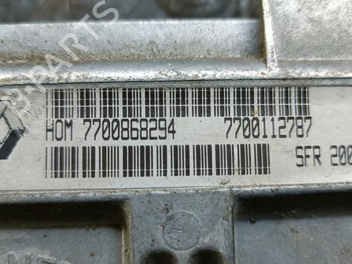 Engine control unit (ECU) RENAULT CLIO II (BB_, CB_)  | BP20841677M57 