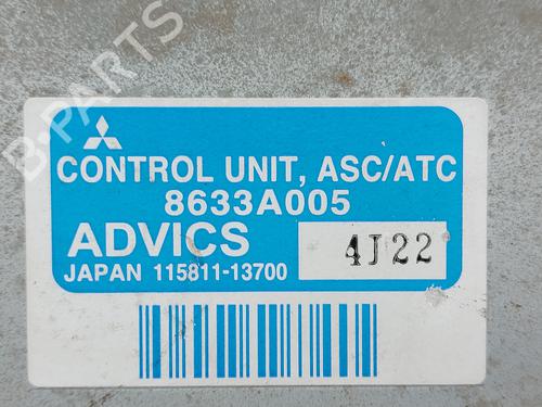 Girkassekontrollenhet MITSUBISHI PAJERO III (V7_W, V6_W)  | BP26122236M52 