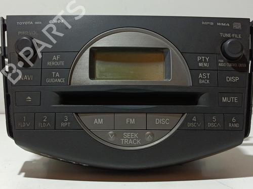 Used Radio TOYOTA RAV 4 III (_A3_) 2.2 D 4WD (ALA30_, ALA30R) (136 hp) 20836926