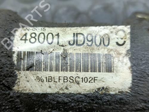 Steering rack NISSAN QASHQAI / QASHQAI +2 I (J10, NJ10, JJ10E) 1.5 dCi | BP20843477M22 