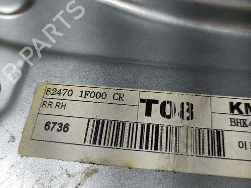 Rear right window mechanism KIA SPORTAGE II (JE_, KM_) 2.0 CRDi 4WD | BP20832476C25 