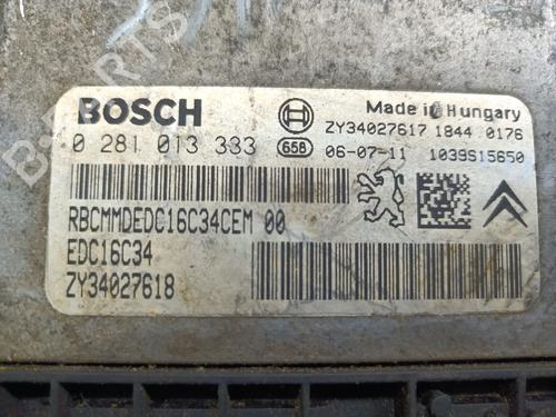 Engine control unit (ECU) CITROËN C4 I (LC_)  | BP20840103M57 