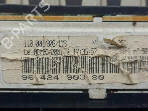 Instrument cluster PEUGEOT 306 Hatchback (7A, 7C, N3, N5) 2.0 HDI 90 | BP22426078C47 