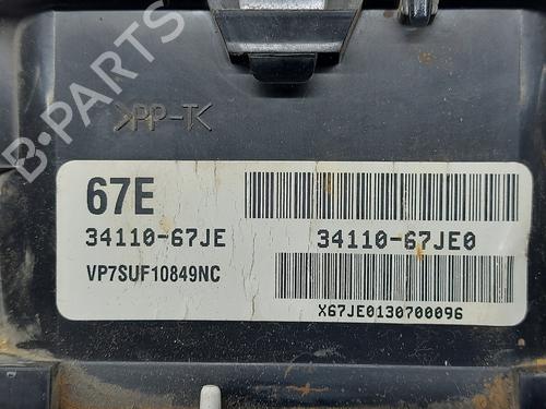 Instrument cluster SUZUKI GRAND VITARA II (JT, TE, TD) 1.9 DDiS All-wheel Drive (JT419, TD44, JB419WD, JB419XD,... | BP21045300C47 
