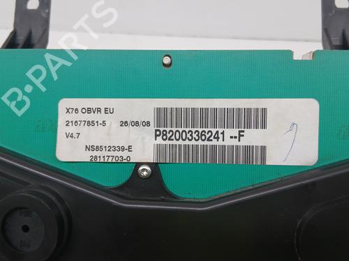 Instrument cluster RENAULT KANGOO (KC0/1_) 1.5 dCi | BP29427339C47