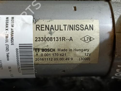 Starter NISSAN X-TRAIL III (T32_, T32R, T32RR)  | BP21004449M8 