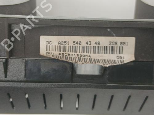Instrument cluster MERCEDES-BENZ M-CLASS (W164) ML 320 CDI 4-matic (164.122) | BP26890085C47 