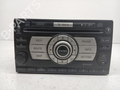 Used Radio NISSAN QASHQAI / QASHQAI +2 I (J10, NJ10, JJ10E) 2.0 dCi All-wheel Drive (150 hp) 27978404