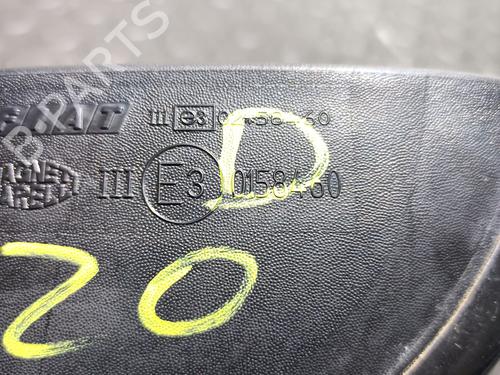 Right mirror FIAT STILO (192_) 1.9 JTD (192_XE1A) | BP20825897C27 