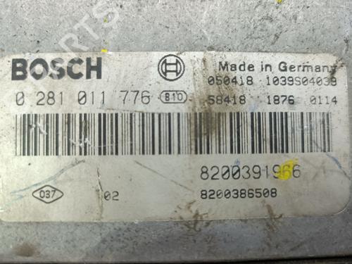 Engine control unit (ECU) RENAULT SCÉNIC II (JM0/1_)  | BP20829252M57 
