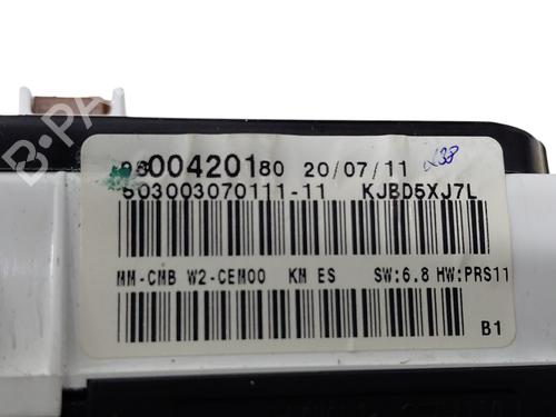 Instrument cluster PEUGEOT 508 I (8D_) 1.6 VTi | BP31873754C47 