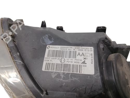 Right headlight RENAULT MEGANE III Hatchback (BZ0/1_, B3_) 1.5 dCi (BZ09, BZ0D, BZ1W, BZ29, BZ14) | BP33628569C29 - Image 3