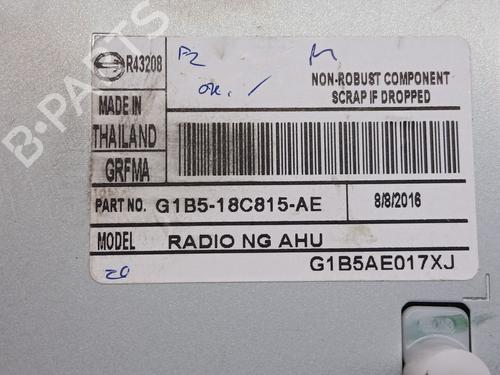 Radio FORD KA+ III (UK, FK) 1.2 Ti-VCT | BP29636189E6 
