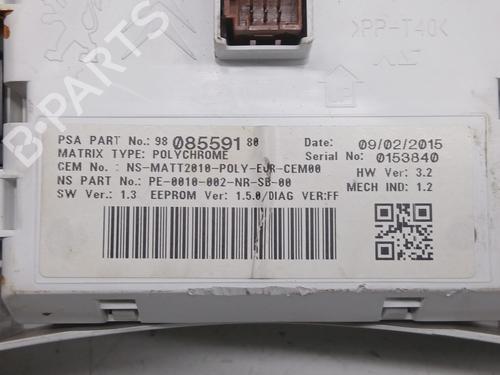 Instrument cluster PEUGEOT 508 II (FB_, FH_, F3_) 2.0 BlueHDI 180 (FHEHZR, FHEHZN) | BP29427350C47 