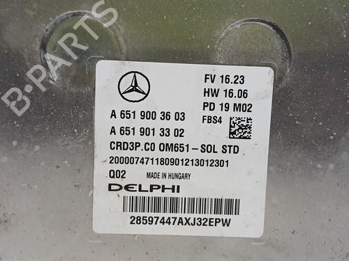 Engine control unit (ECU) MERCEDES-BENZ SPRINTER 3-t Van (B910) 211 CDI (910.621, 910.623) | BP29257057M57 