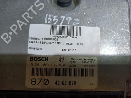 Engine control unit (ECU) SAAB 9-3 (YS3D) 2.2 TiD | BP20840477M57 