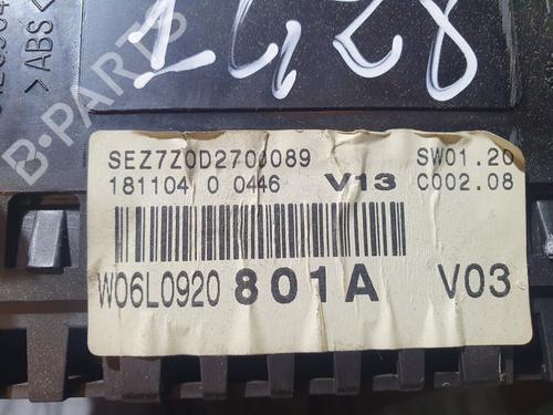 Instrument cluster SEAT IBIZA III (6L1)  | BP20833234C47 