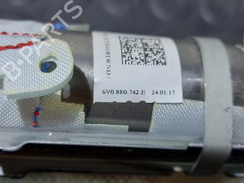 Right curtain airbag SKODA FABIA III (NJ3) 1.0 | BP20843007C12 
