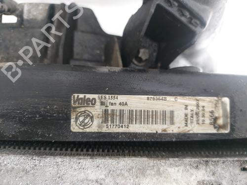 Water radiator FIAT CROMA (194_) 1.9 D Multijet (194AXB1B) | BP28367380M31 