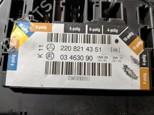 Electronic module MERCEDES-BENZ S-CLASS (W220) S 320 (220.065, 220.165) | BP21125132M83 