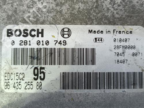 Engine control unit (ECU) CITROËN C5 I (DC_) 2.0 HDi (DCRHZB, DCRHZE) | BP20830646M57 