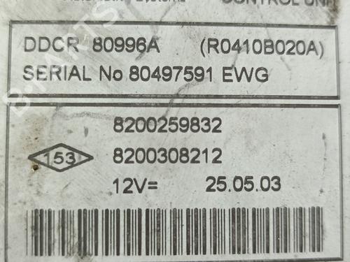 Engine control unit (ECU) RENAULT MEGANE II (BM0/1_, CM0/1_)  | BP20843240M57 