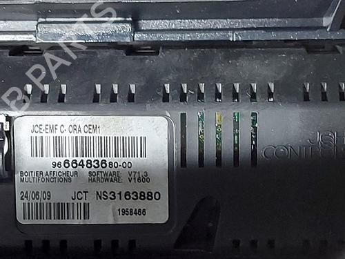 Dashboard PEUGEOT 3008 I MPV (0U_) 1.6 HDi | BP28369257C46 