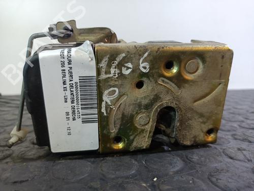 Used Front right lock PEUGEOT 206 Hatchback (2A/C) 1.4 HDi eco 70 (68 hp) 20819323