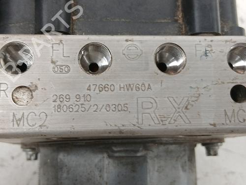 ABS pump NISSAN QASHQAI II SUV (J11, J11_) 1.6 dCi | BP26407193M43 