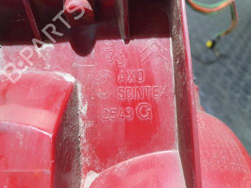Left taillight PEUGEOT 607 (9D, 9U) 2.2 HDi | BP20833497C34 