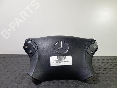 Used Driver airbag MERCEDES-BENZ C-CLASS (W203) C 200 Kompressor (203.045) (163 hp) 20832645