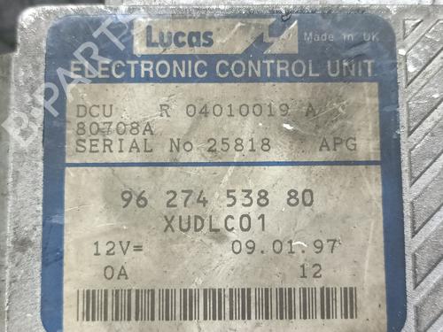 Engine control unit (ECU) PEUGEOT 406 (8B) 2.1 TD 12V | BP20830635M57 