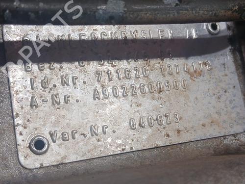 Gearbox MERCEDES-BENZ SPRINTER 3-t Van (B903) 313 CDI (903.663, 903.662, 903.661) | BP27098056M3 
