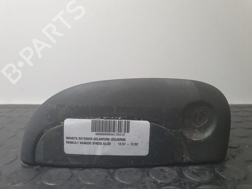 Used Front left exterior door handle RENAULT KANGOO (KC0/1_) D 65 1.9 (KC0E, KC02, KC0J, KC0N) (64 hp) 20815893