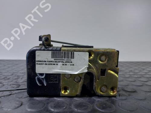 Used Front right lock PEUGEOT 206 Hatchback (2A/C) 1.4 LPG (75 hp) 20818118