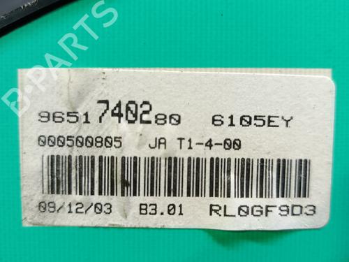 Instrument cluster PEUGEOT 206 Hatchback (2A/C) 1.4 HDi eco 70 | BP20830707C47 
