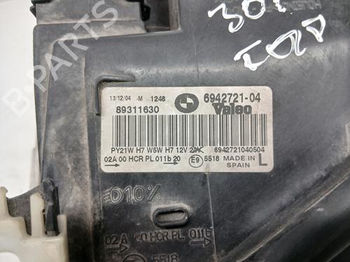 Left headlight BMW 3 (E90) 320 d | BP29211767C28 
