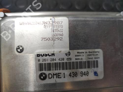 Engine control unit (ECU) BMW 3 (E46) 316 i | BP20838817M57 