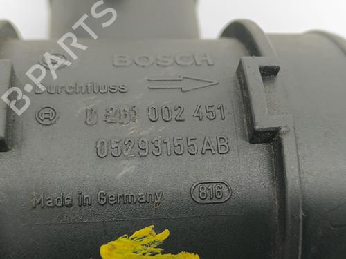 Mass air flow sensor CHRYSLER VOYAGER IV (RG, RS) 2.8 CRD | BP20827899M95 