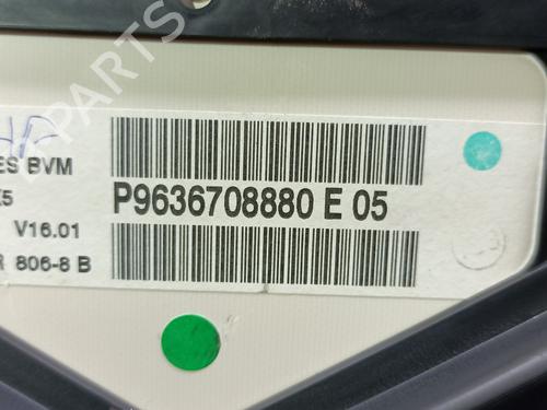 Instrument cluster PEUGEOT 307 Break (3E) 2.0 HDI 110 | BP20829872C47 