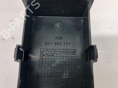 Left front window switch SKODA FABIA III (NJ3) 1.4 TDI | BP30891122I27