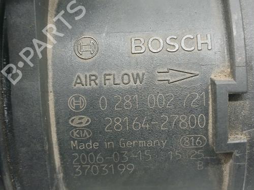 Mass air flow sensor KIA SORENTO I (JC) 2.5 CRDi 4WD | BP27703814M95 