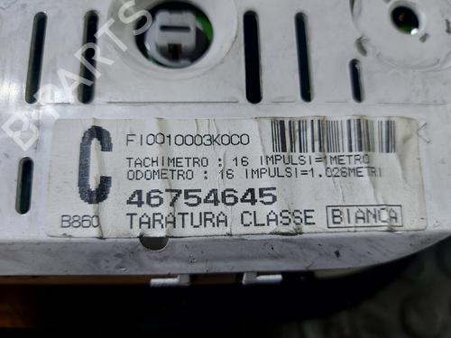 Instrument cluster FIAT BRAVO II (198_) 2.0 D Multijet (198AXN1B) | BP20823272C47 